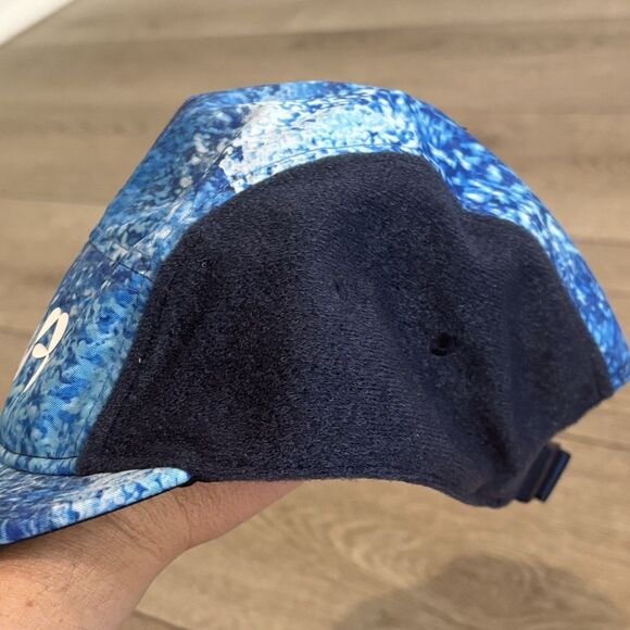 Nike Fly 5 Panel Hat USA Olympic Team Patches Sz L/XL Dri Fit Blue Running NWT - Picture 2 of 6